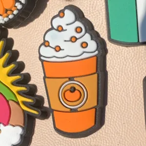 SHOE CHARMS - PSL PUMPKIN SPICE LATTE