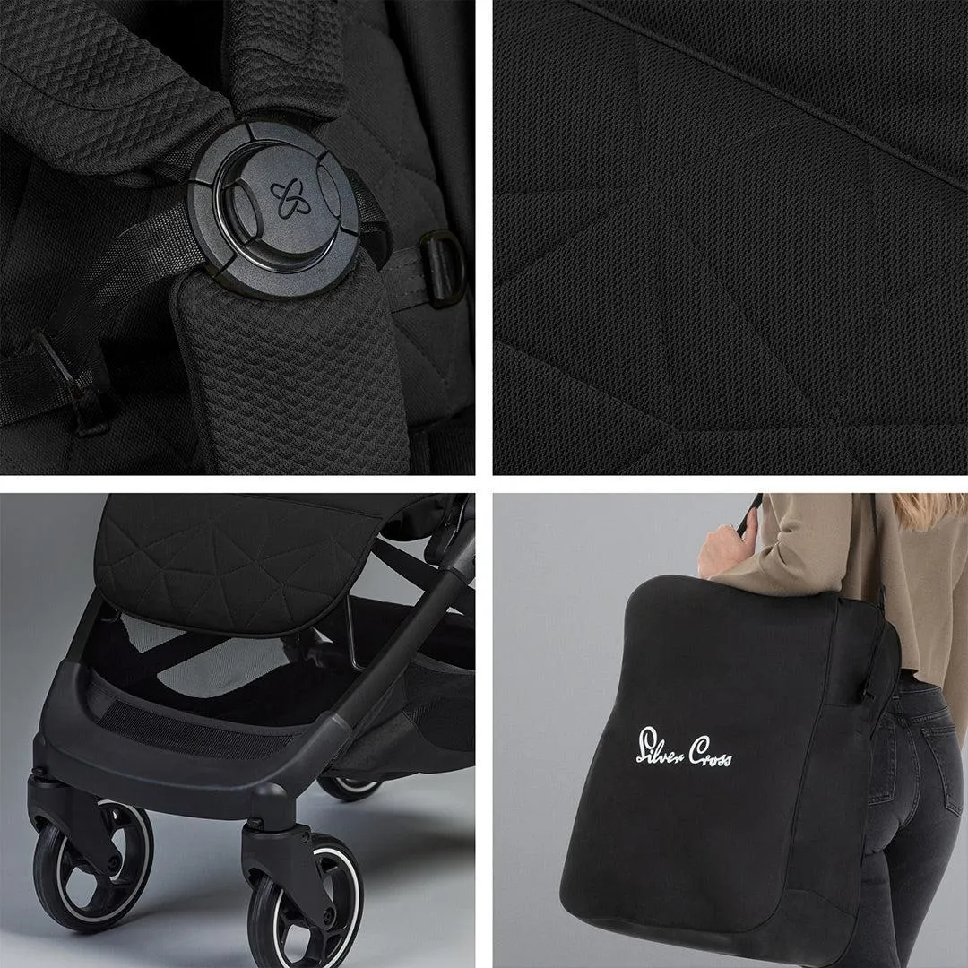 Silver Cross Clic 2 Compact Stroller - Space