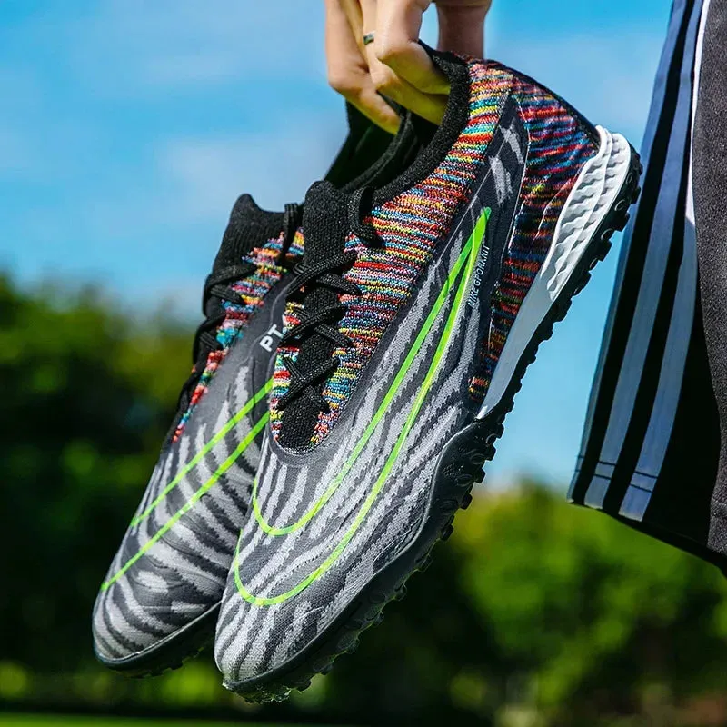 Soccer Shoes For Men Original Outdoor Sports Training Football Boots TF/FG Kids Turf Filed Soccer Cleats for Boys Football Shoes