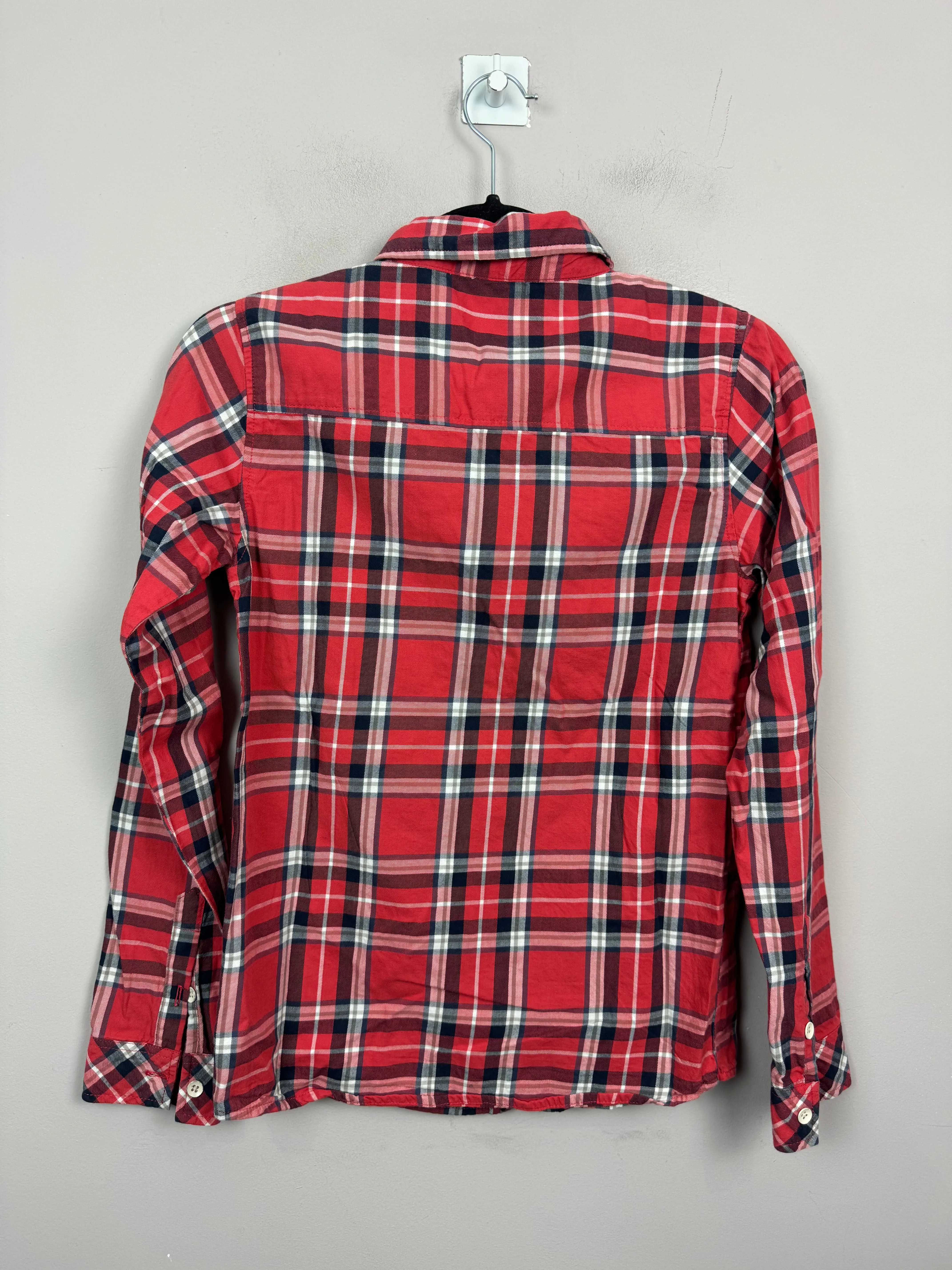 Soul & Glory red check shirt 12-13y