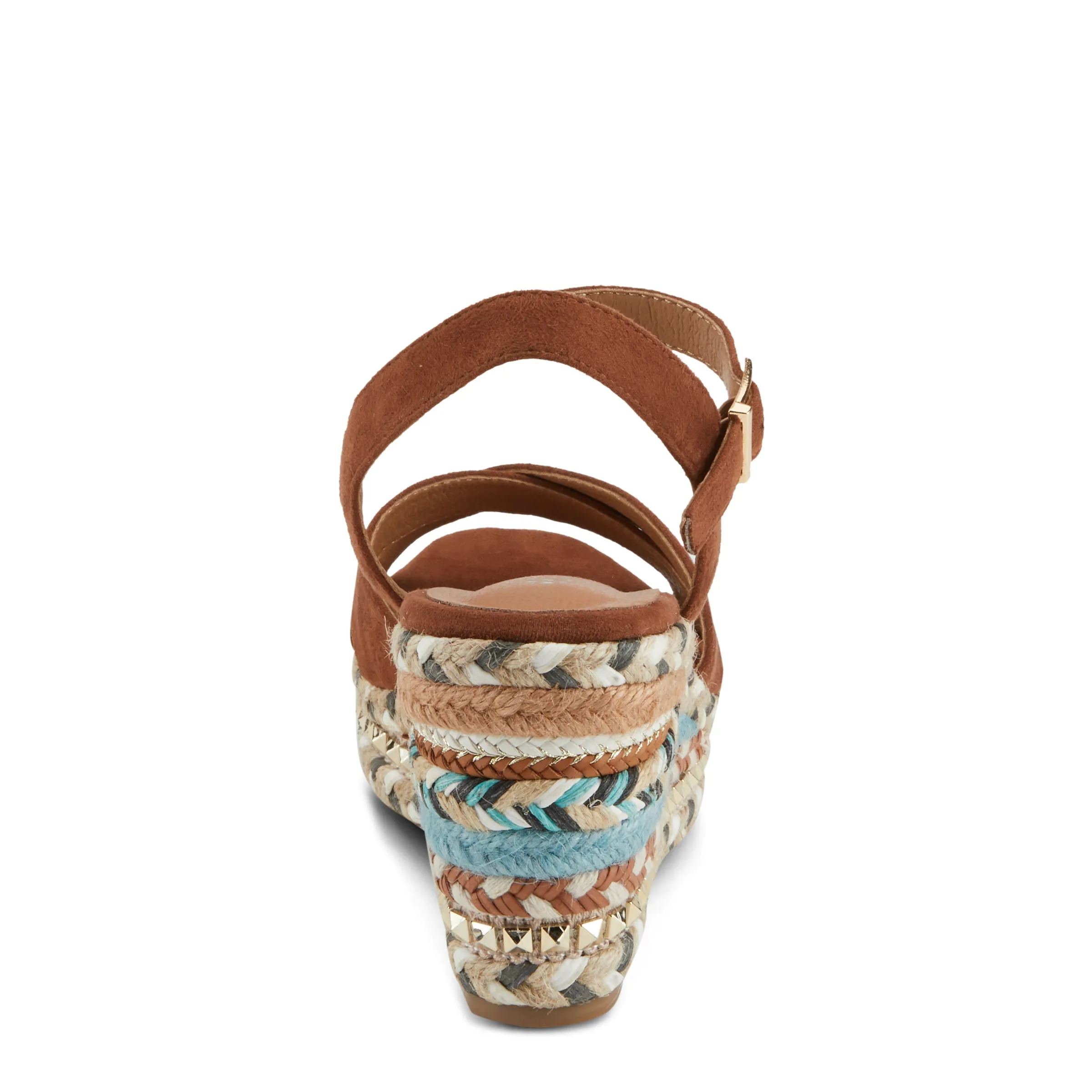 Spring Step Shoes Patrizia Sloane Women’s Woven Suede Espadrille Sandals