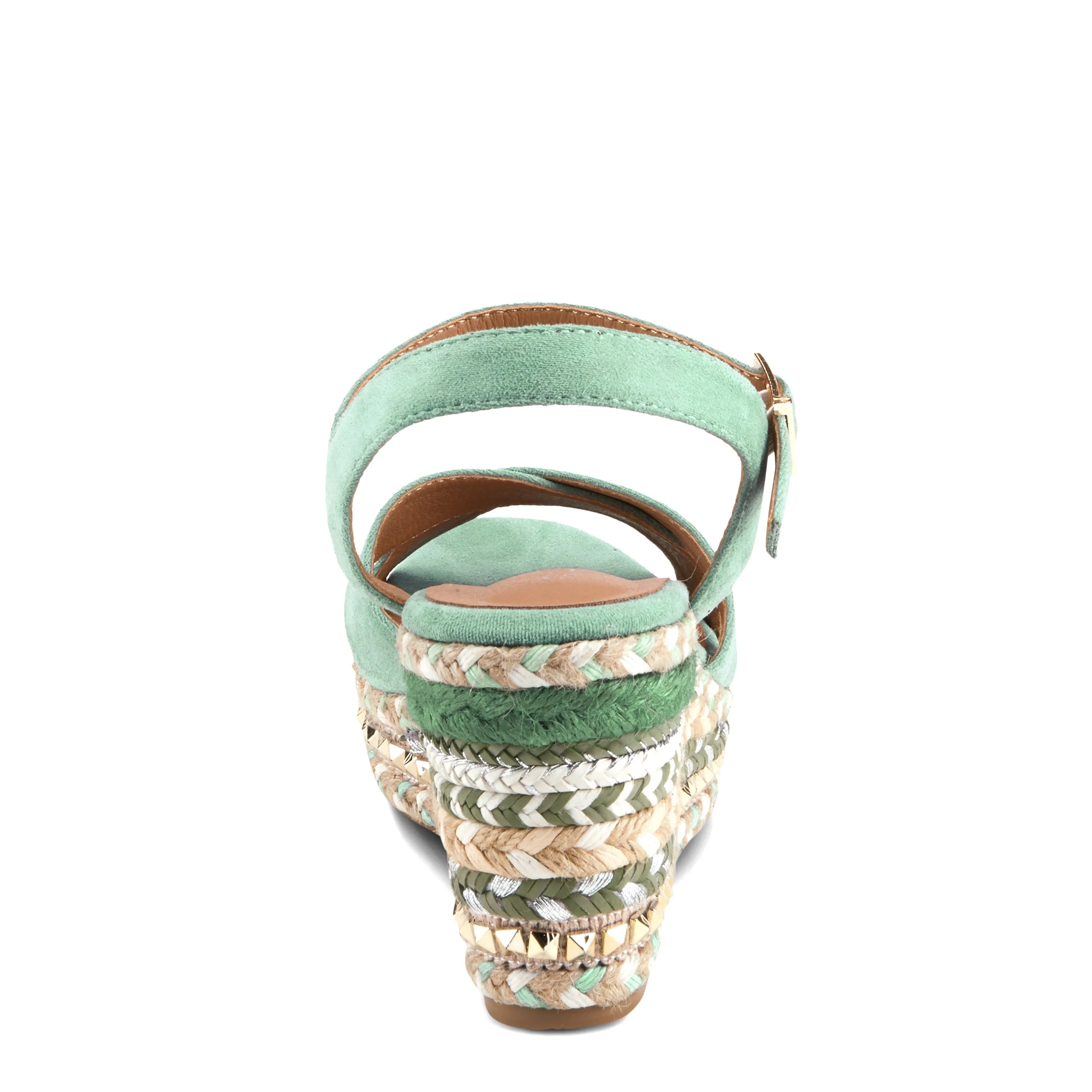 Spring Step Shoes Patrizia Sloane Women’s Woven Suede Espadrille Sandals