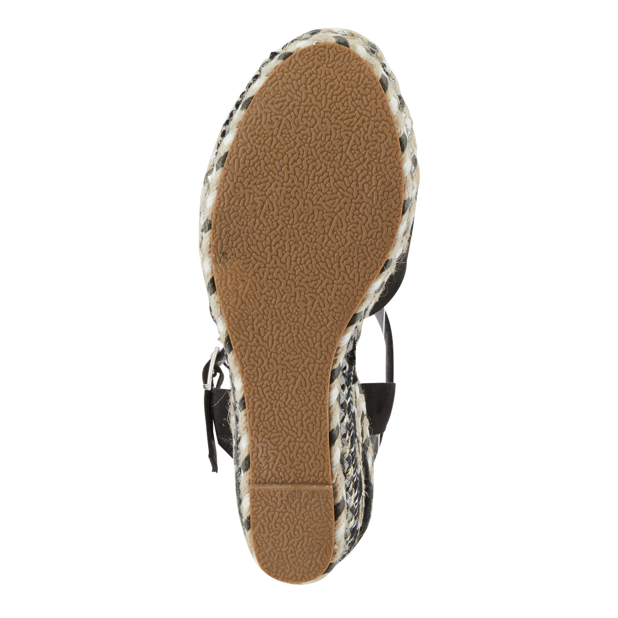 Spring Step Shoes Patrizia Sloane Women’s Woven Suede Espadrille Sandals