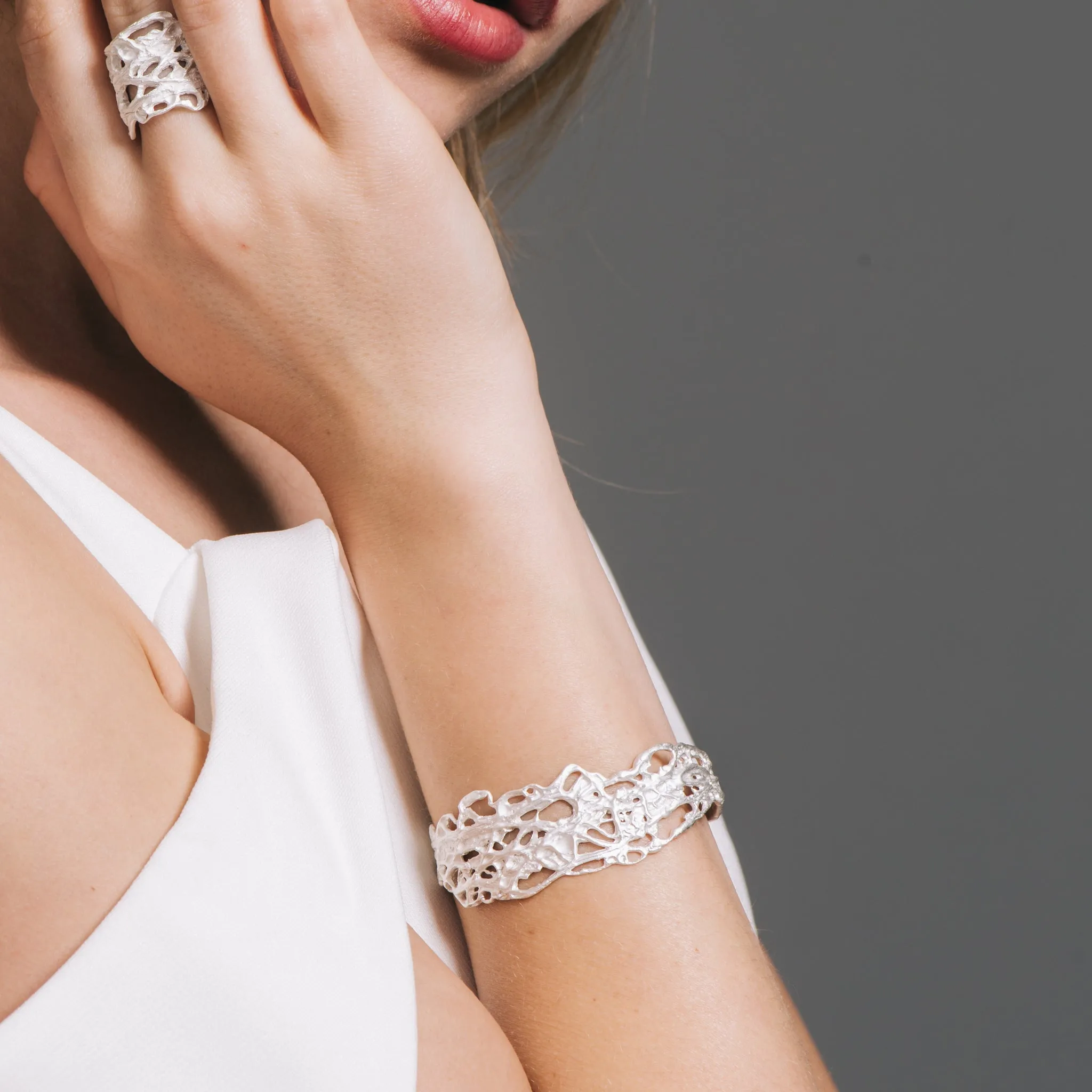 Sterling Silver Lace Lanzarote Bracelet
