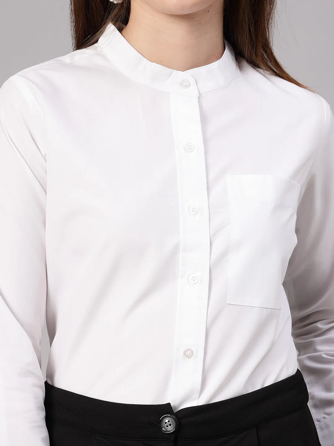 Style Quotient Women White Formal shirt