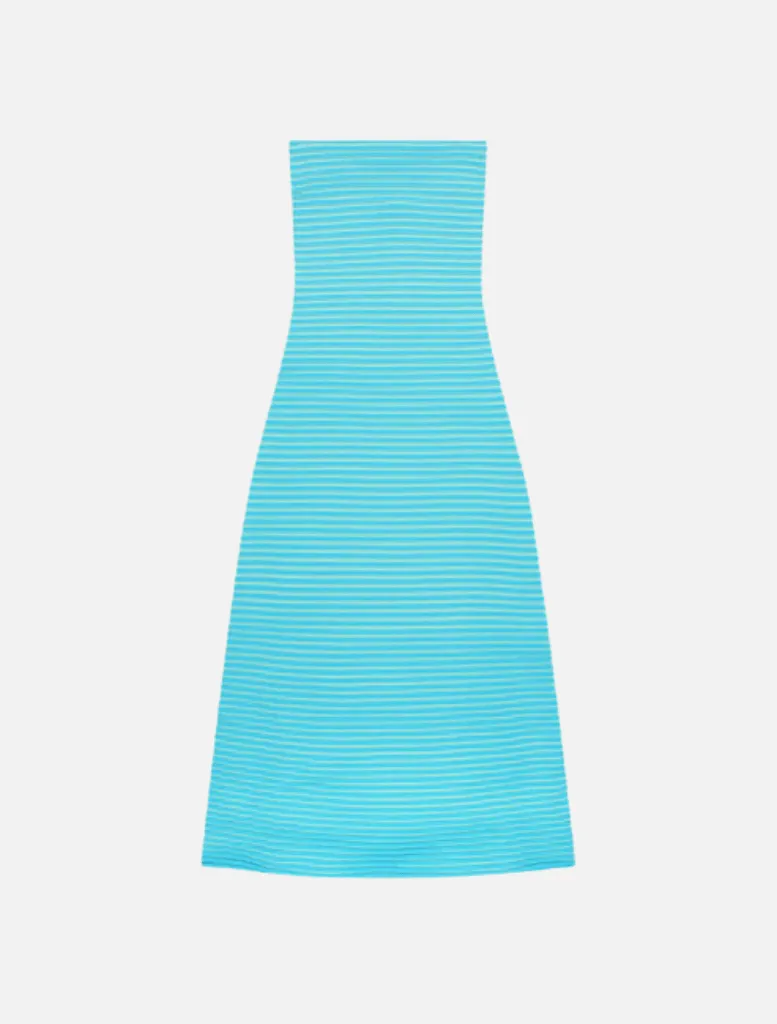 Sunmor Knit Maxi Dress - Aqua