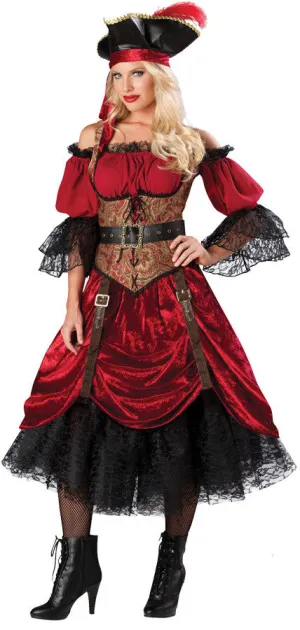 Swashbucklin Scarlet Gb Small Costume