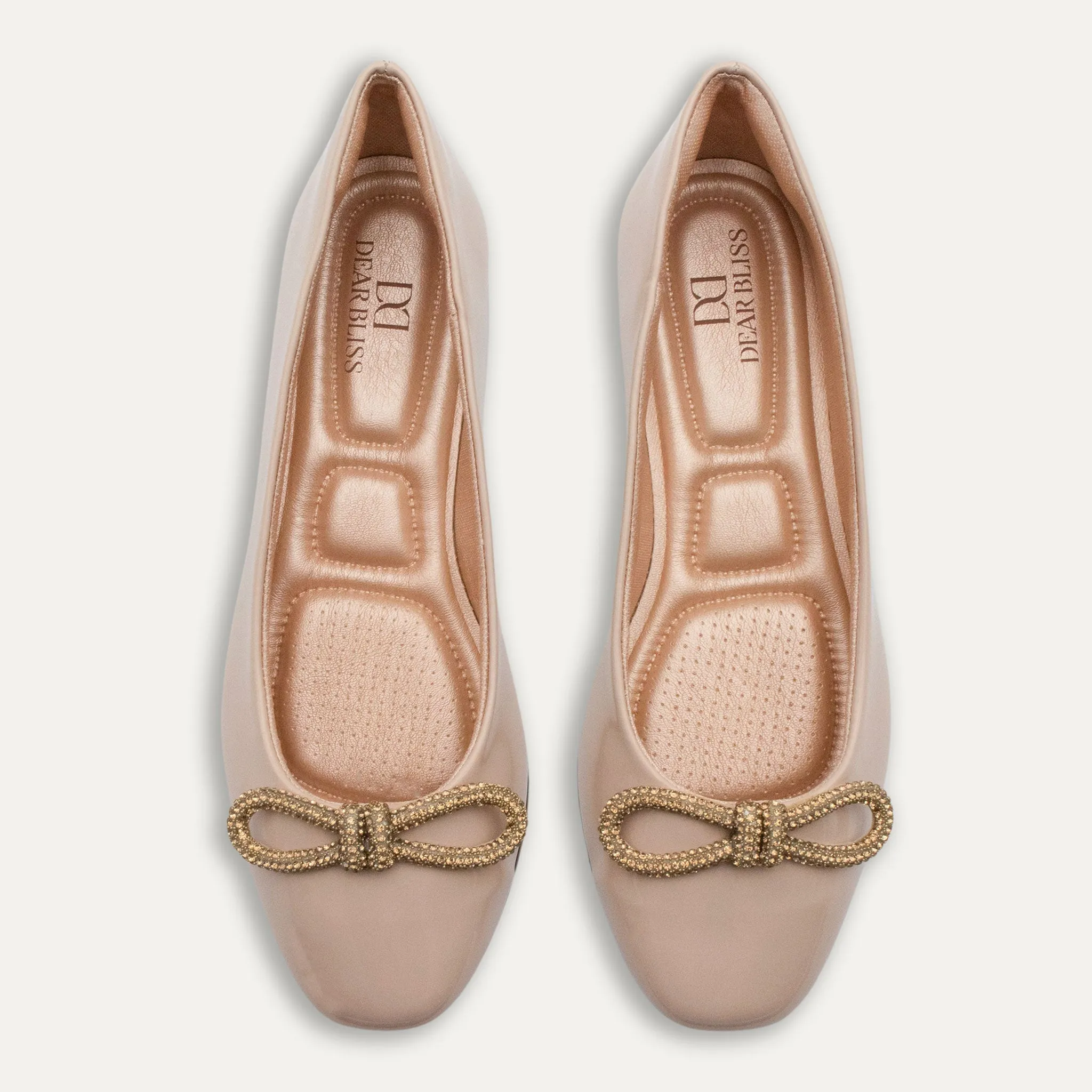 Thalia Nude Ballet Flats