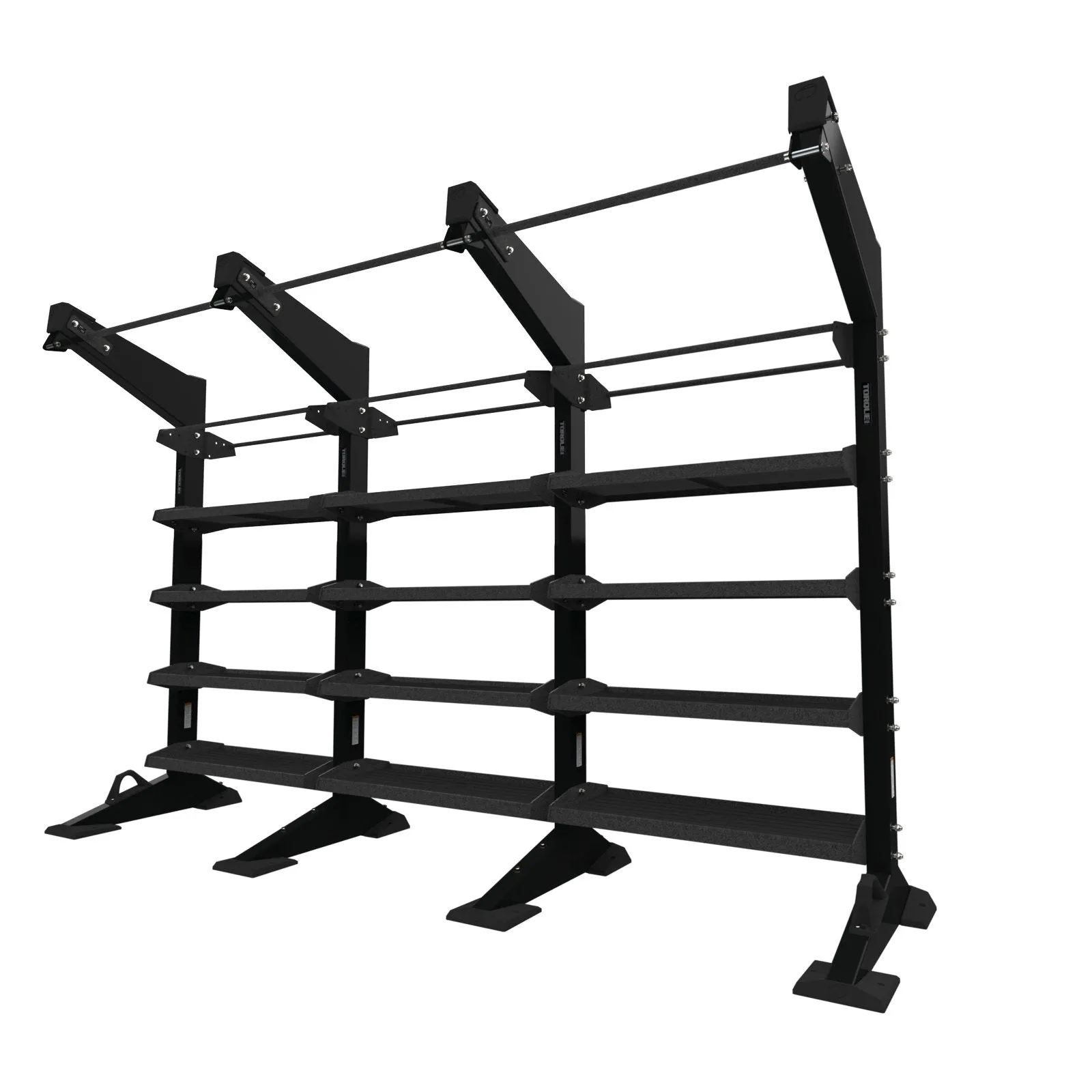 Torque X-Create 3-Module Storage Wall (Black Satin)