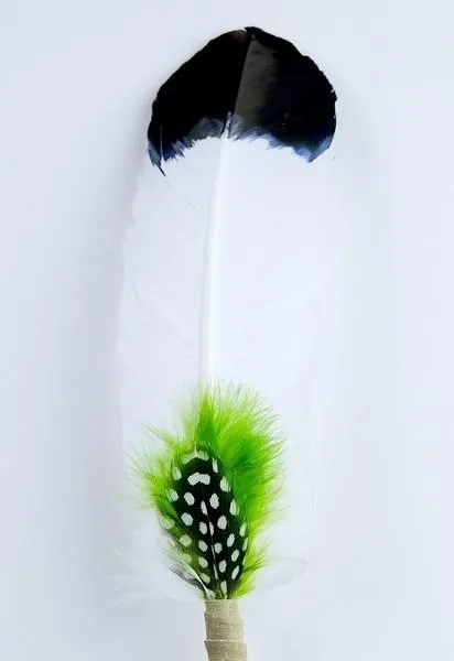 Turkey Quill Smudge Feather Harmony