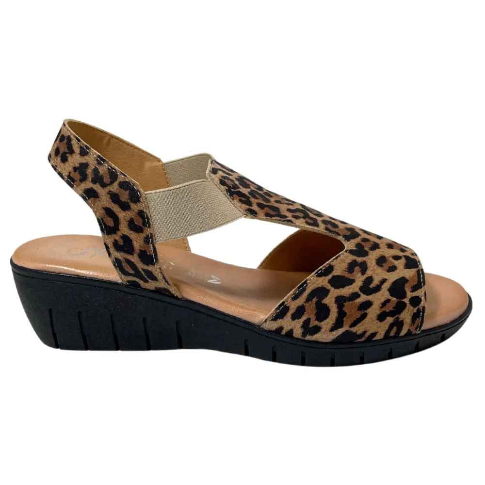 Valeria's Jerilyn Leopardo Sandal (Women's)