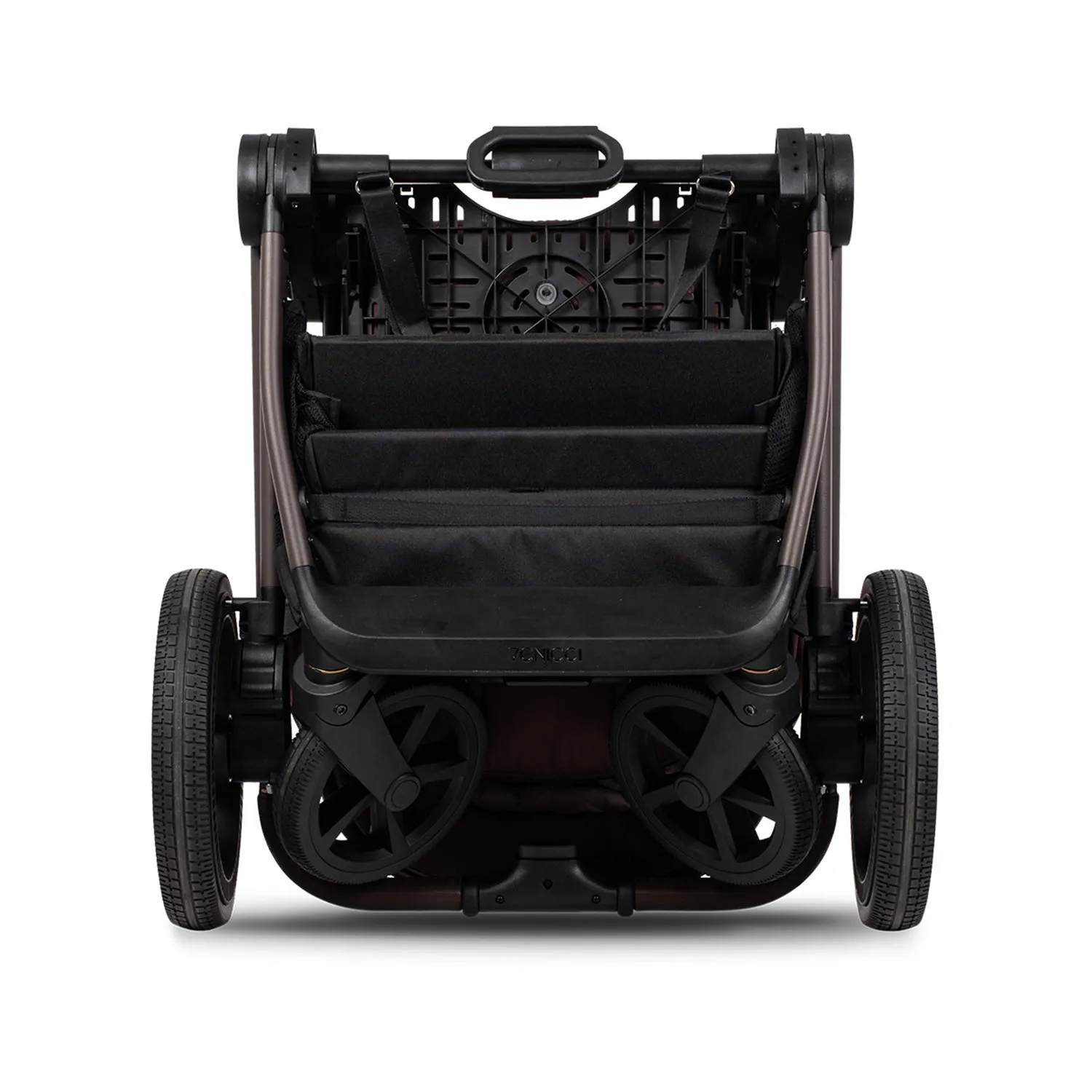 Venicci Upline 2 Special Edition Travel System with Accessories and Tiago Car Seat - Burgundy