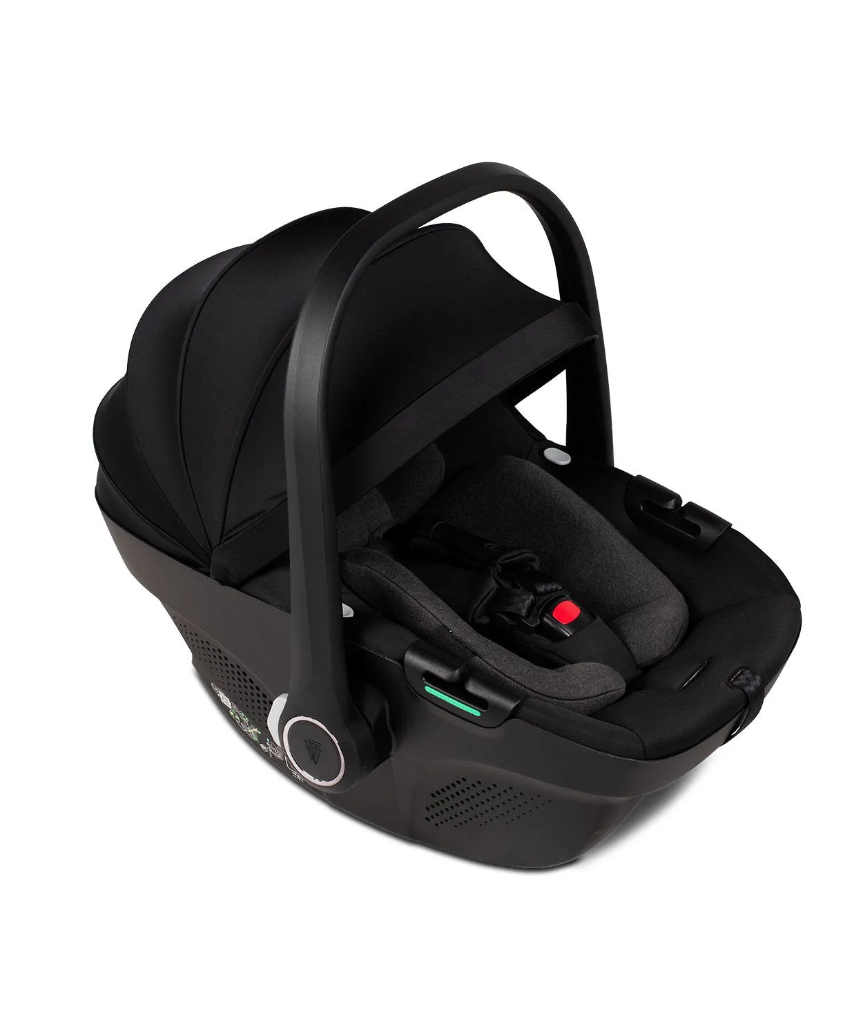 Venicci Upline 2 Travel System with Accessories, Tiago Car Seat & ISOFIX Base - Taupe