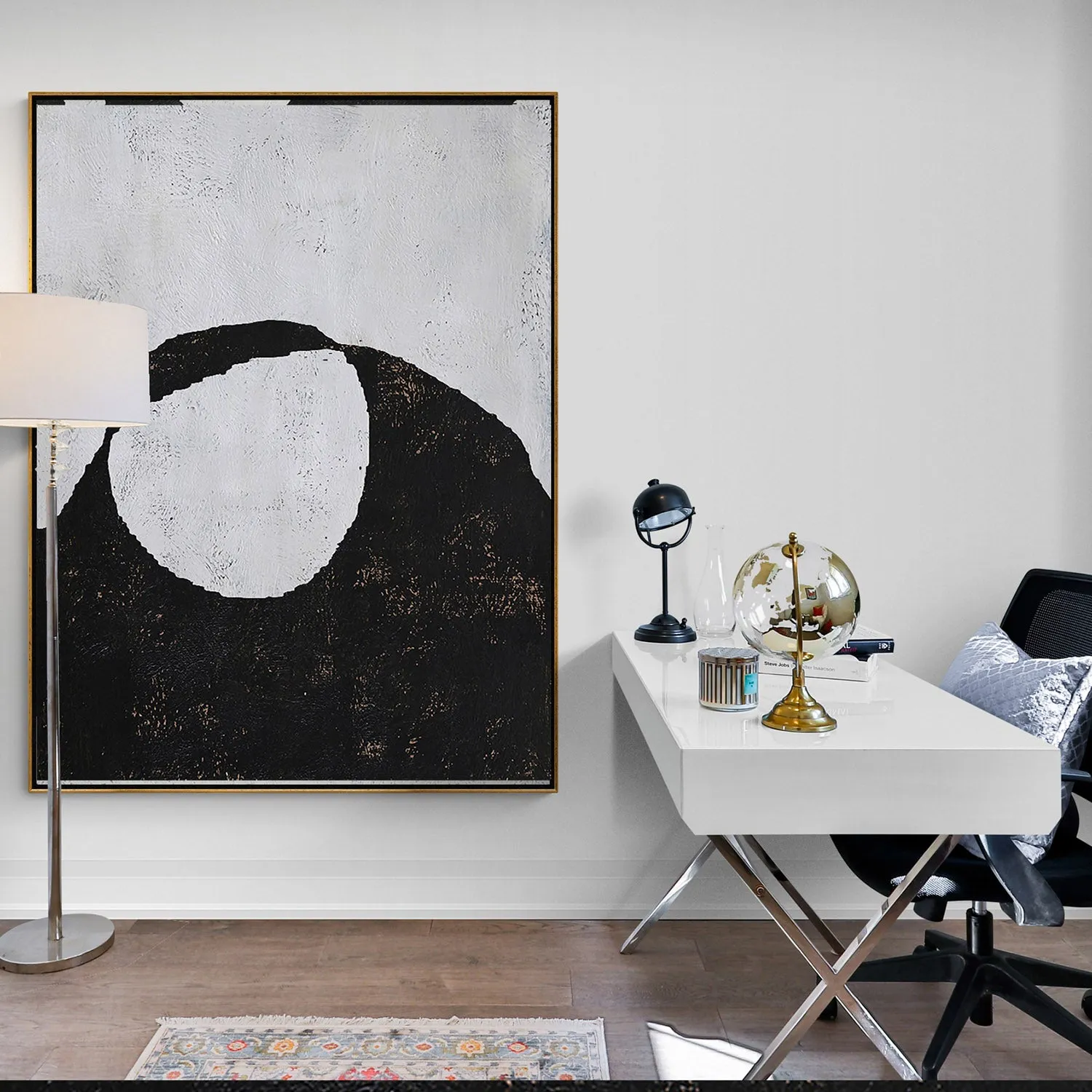 Vertical Abstract Landscape Painting H120V