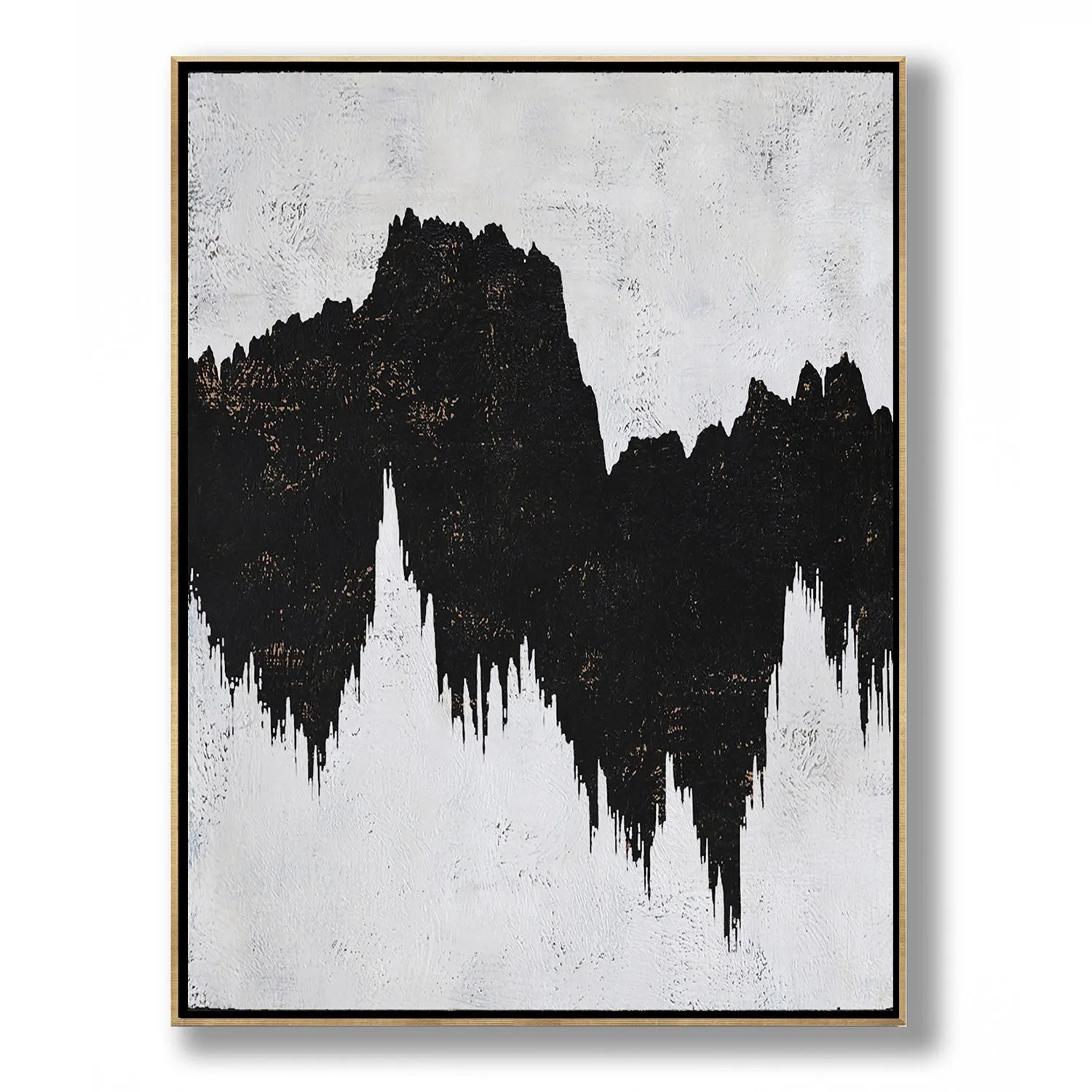 Vertical Abstract Landscape Painting H53V