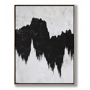 Vertical Abstract Landscape Painting H53V
