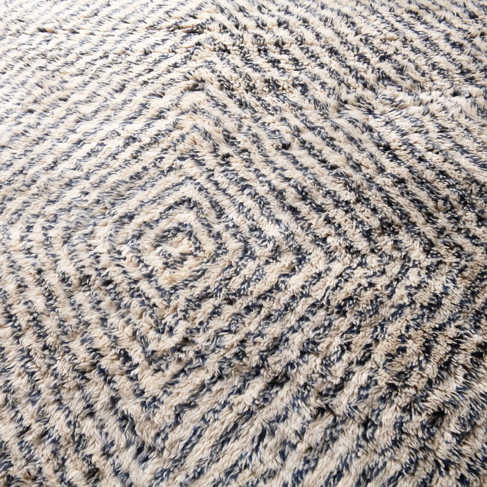 Wood cores - Luxury Shag Moroccan Rug