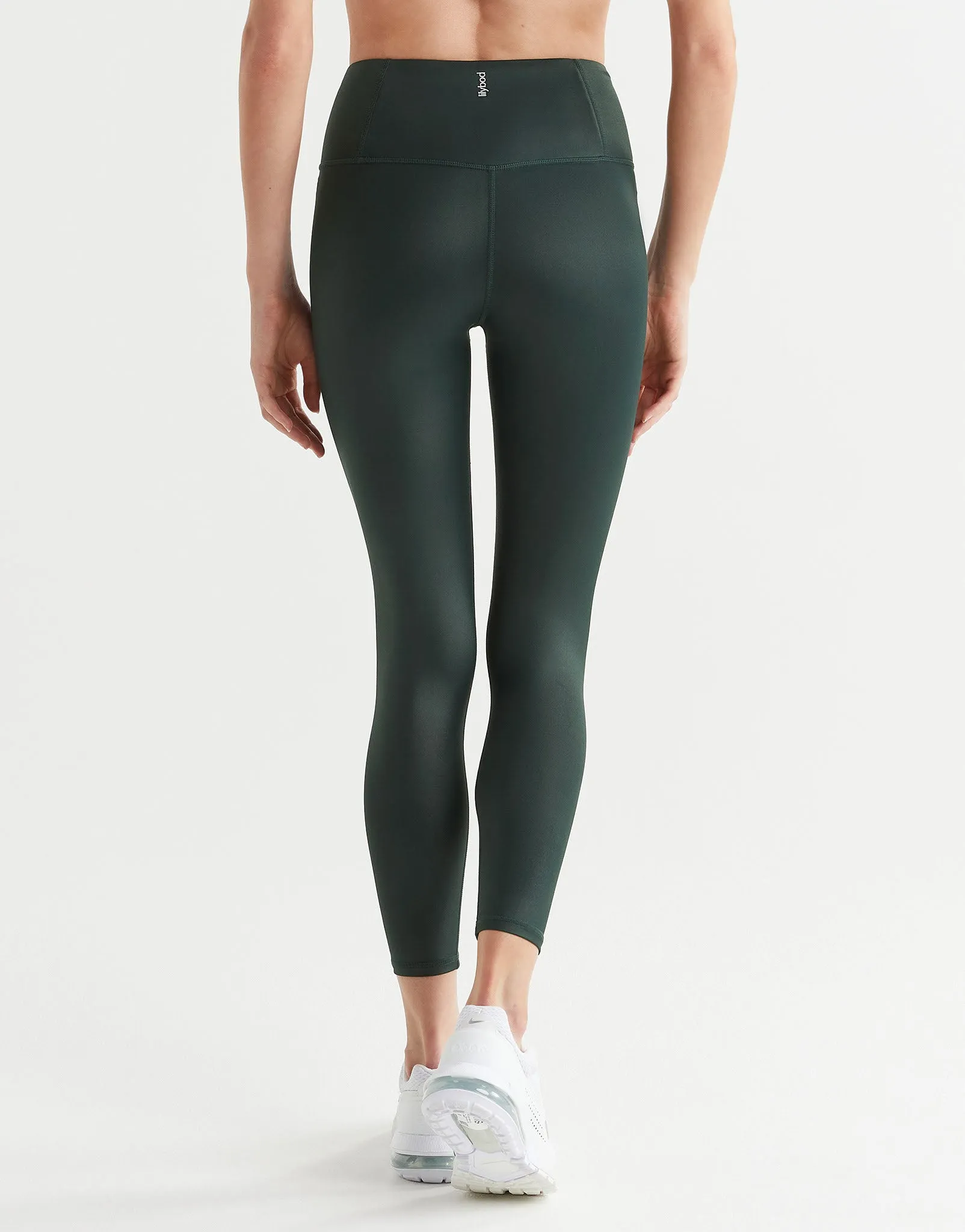 ZEPHYR 7/8th Legging - Army High Shine