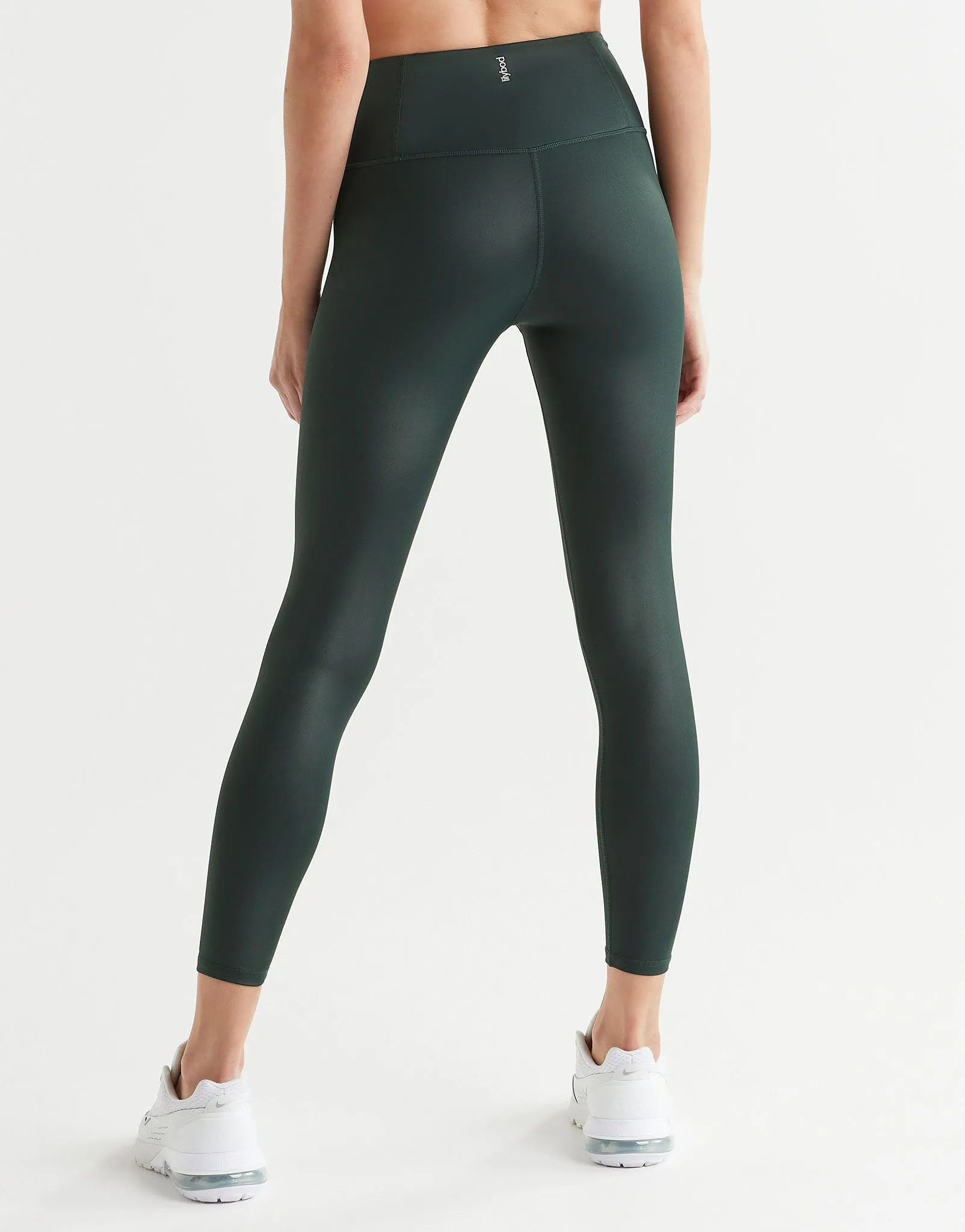 ZEPHYR 7/8th Legging - Army High Shine